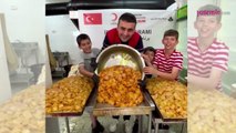 Czn Burak hareketiyle takdir topladı! Mescid-i Aksa'da Kızılay ile iftar sofrası hazırladı