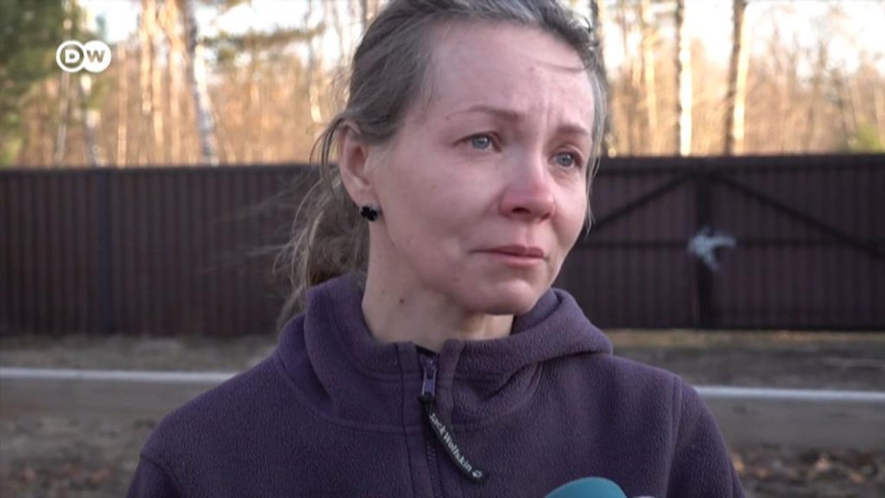 Geflüchtete aus Mariupol: 'Man muss es sehen, um zu verstehen'