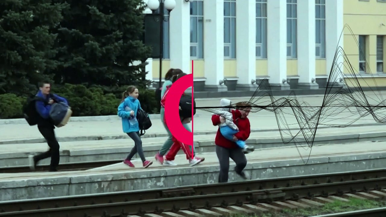 بدون تعليق: المدنيون يفرون من دونباس بسبب مخاوف من هجوم روسي محتمل