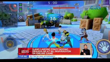 Ilang larong Pinoy noong dekada 80 at 90, inspirasyon sa online game | UB