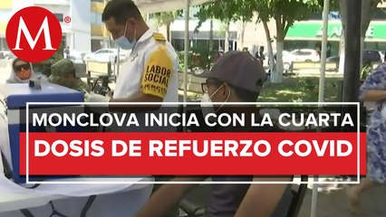 Inicia la aplicación de la cuarta dosis anticovid en Monclova