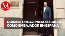 Quirino Ordaz toma posesión como embajador de México en España