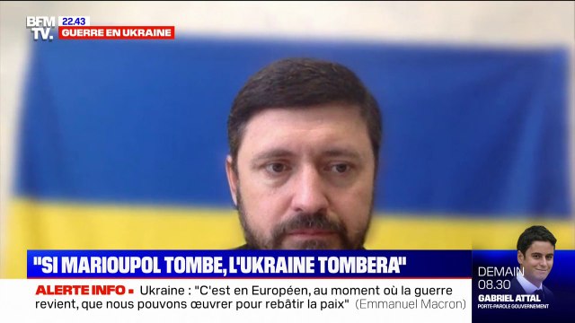 Vadym Boytchenko, maire de Marioupol: Si Marioupol tombe, l'Ukraine tombera