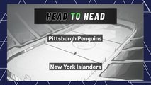 Pittsburgh Penguins at New York Islanders: First Period Moneyline, April 12, 2022