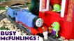 McDonalds Toy Stories with Thomas and Friends and the Funny Funlings McFunlings in these Stop Motion Full Episode Toy Trains 4U Family Friendly Funny Videos for Kids