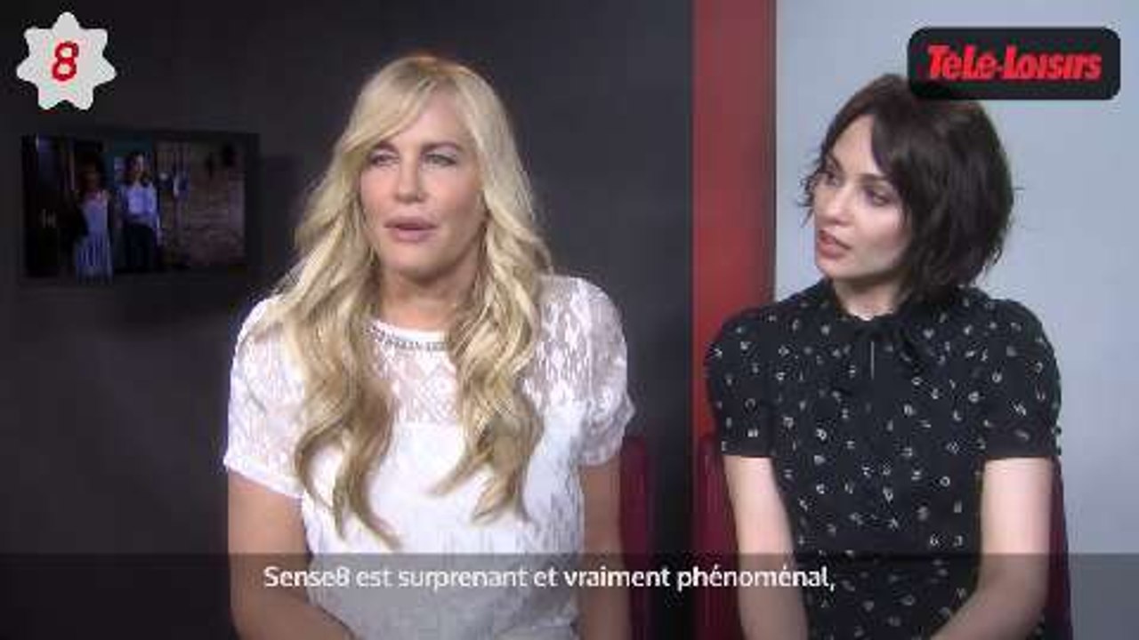 Daryl Hannah et Tuppence Middleton : "Sense8 n'empile pas les mystères sans réponse" (VIDEO)
