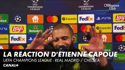 La réaction d'Etienne Capoue après Bayern Munich / Villarreal - Ligue des Champions