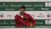 Novak Djokovic post match press conference after shock loss