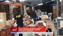 P40M halaga ng mga umano'y hindi rehistradong Chinese products, nasabat sa Bulacan | UB