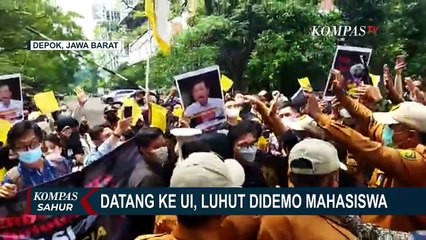 Datang ke UI, Luhut Didemo Mahasiswa Ditanyai Soal Big Data