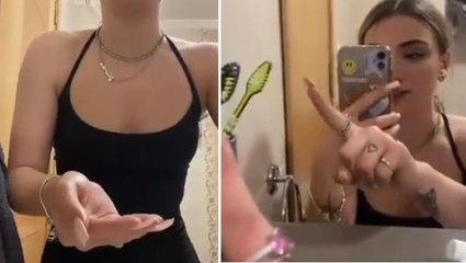 Evine ilk kez gittiği erkeğin banyosunu yorumlayan genç kız, tartışmalara neden oldu