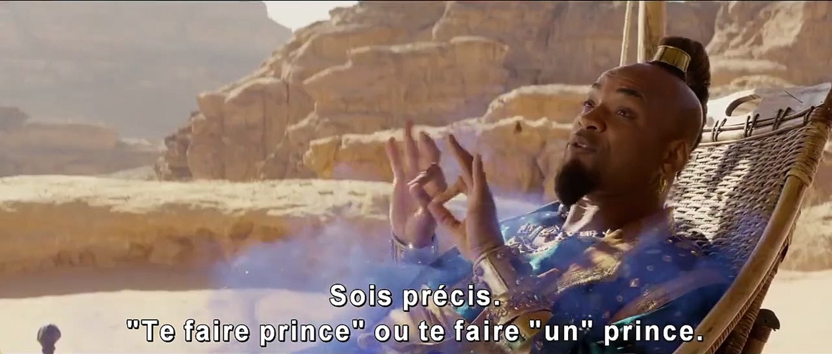 Aladdin EXTRAIT VO "Tu peux me faire Prince ?"