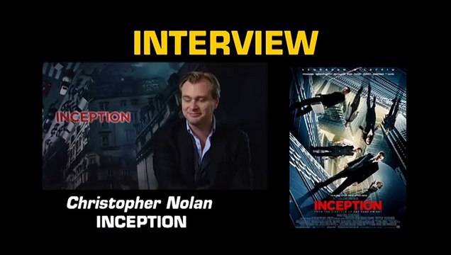 Christopher Nolan Interview : Inception