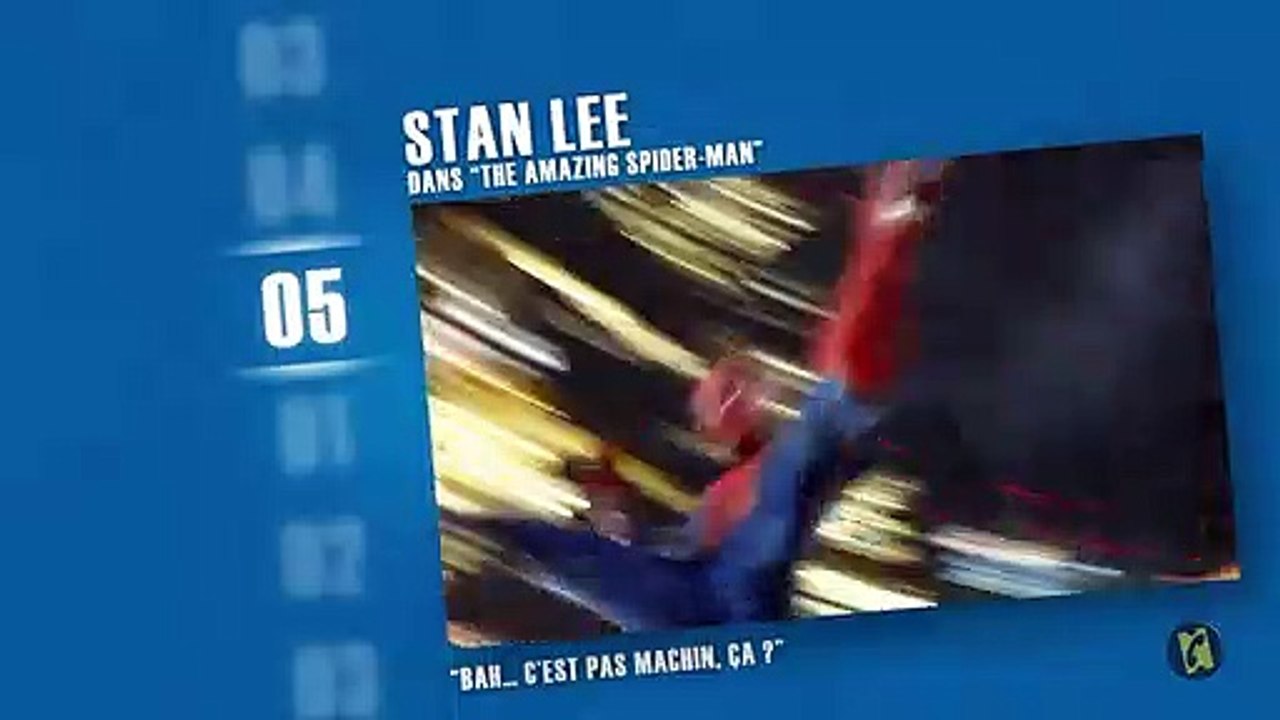 Les cameos de 2012