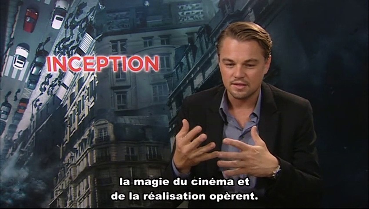 Marion Cotillard, Leonardo DiCaprio Interview 5: Inception