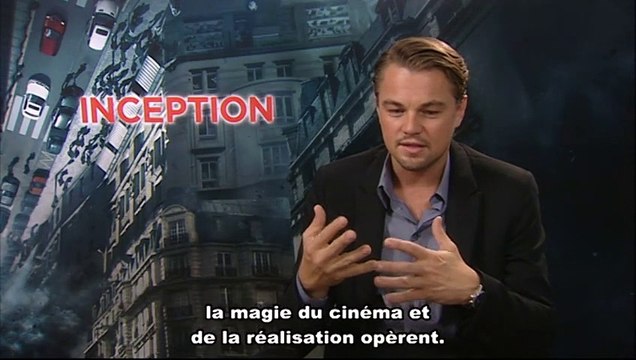 Marion Cotillard, Leonardo DiCaprio Interview 5: Inception
