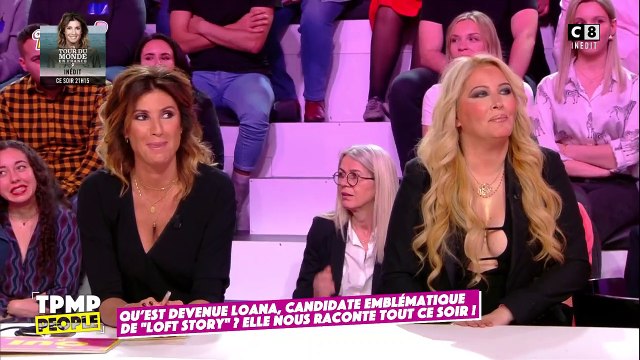 Loana dans TPMP People sur C8.