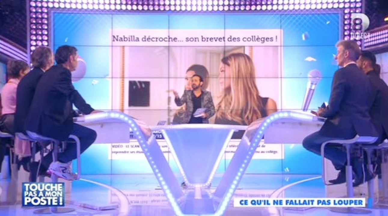 Cyril Hanouna commente l'obtention du brevet de Nabilla : malaise sur le plateau de TPMP