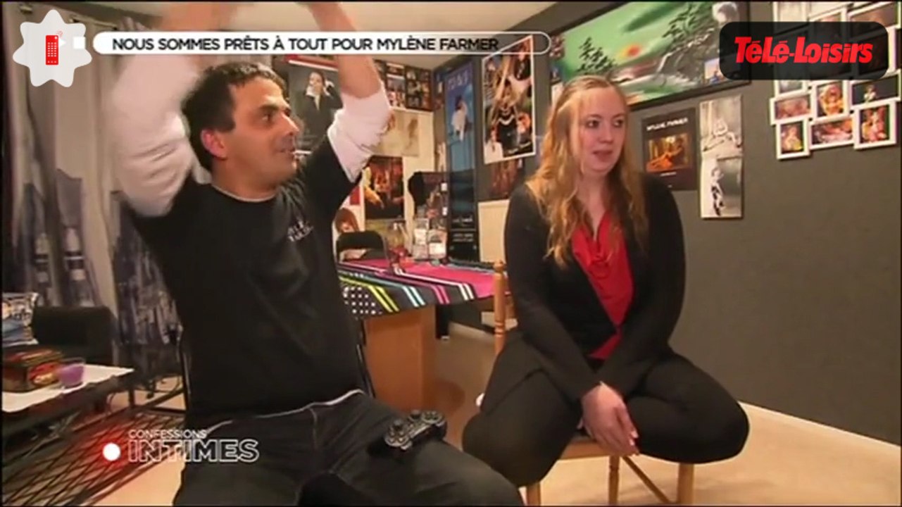 On parie que vous allez trouver ces fans de Mylène Farmer un peu flippants... Le Zapping Confessions