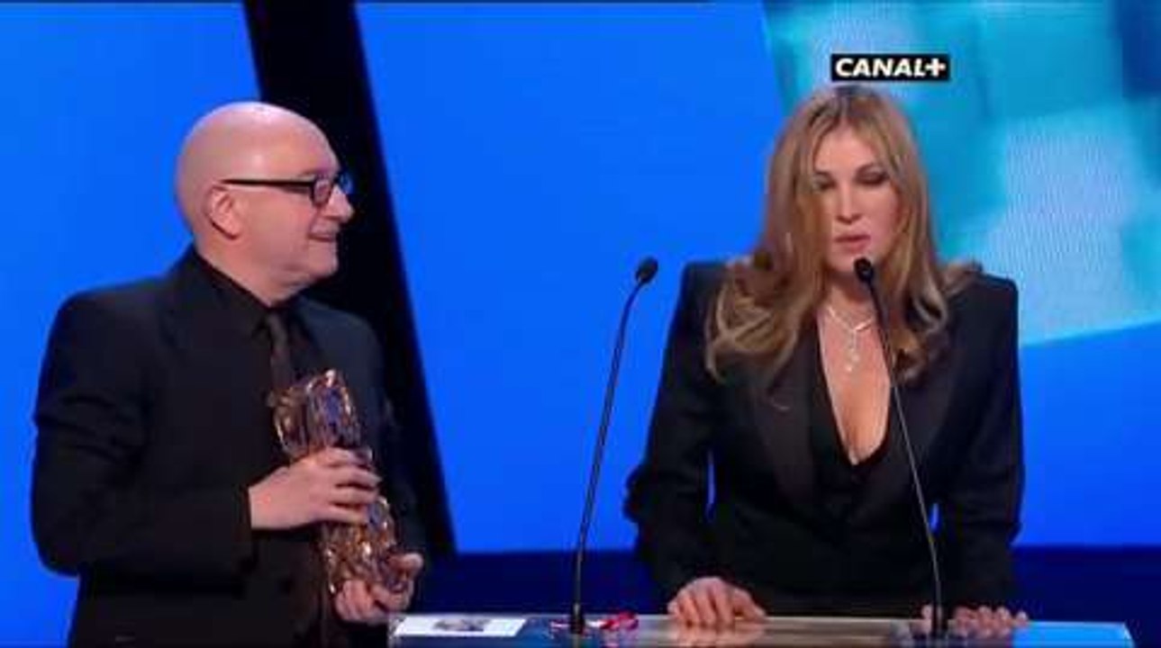 La bourde de Mathilde Seigner aux César 2012