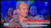 Laurent Baffie s'explique sur son badge homophobe arboré dans Touche Pas à Mon Poste