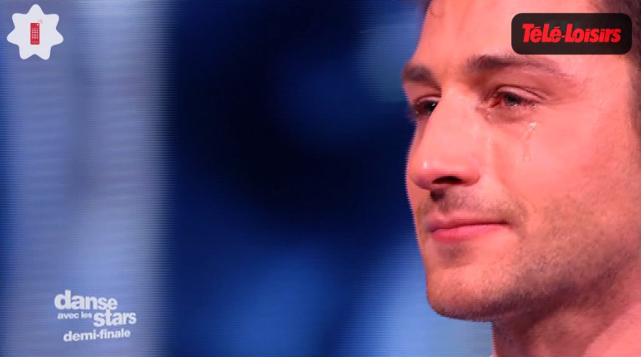 Brian Joubert en larmes dans Danse avec les stars... Le Zapping People