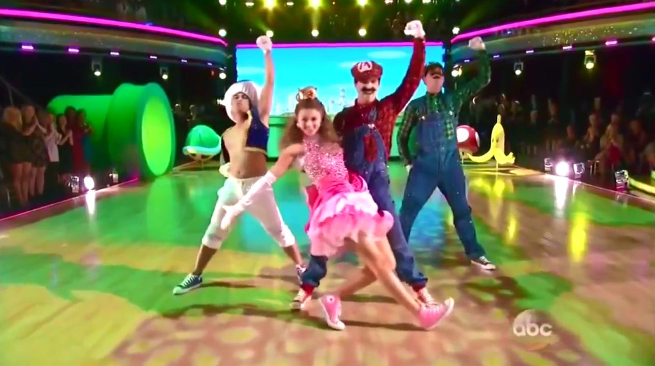Quand Danse avec les Stars prend des airs de Super Mario