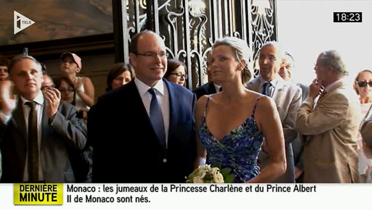 Monaco : Les jumeaux de la Princesse Charlène et du Prince Albert II sont nés !