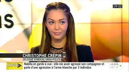 Nabilla en garde à vue, soupçonnée d'avoir poignardé son compagnon