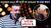 EPIC ! Sanjay Dutt Wants Ranbir Kapoor & Alia Bhatt To Have Kids Soon