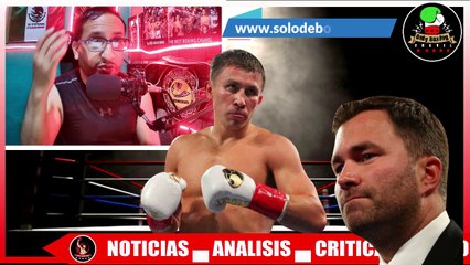 EDDIE HEARN HABLA DE COMO GOLOVKIN PUEDE LASTIMAR A CANELO EN LA TERCER PELEA