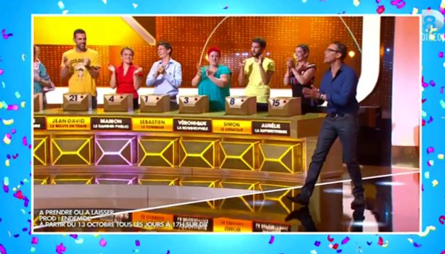 A prendre ou à laisser : les premières images du jeu désormais animé par Julien Courbet