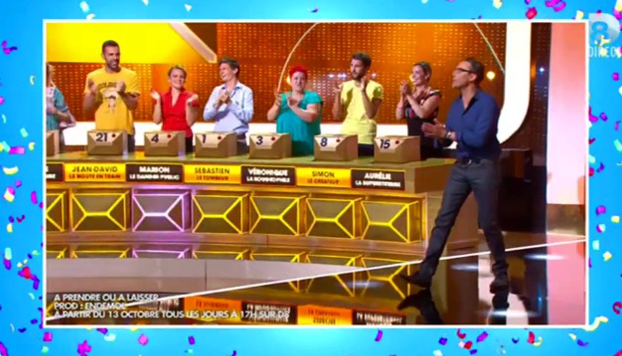 A prendre ou à laisser : les premières images du jeu désormais animé par Julien Courbet