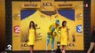 Insolite : une hôtesse du Tour de France met un énorme vent à Vincenzo Nibali
