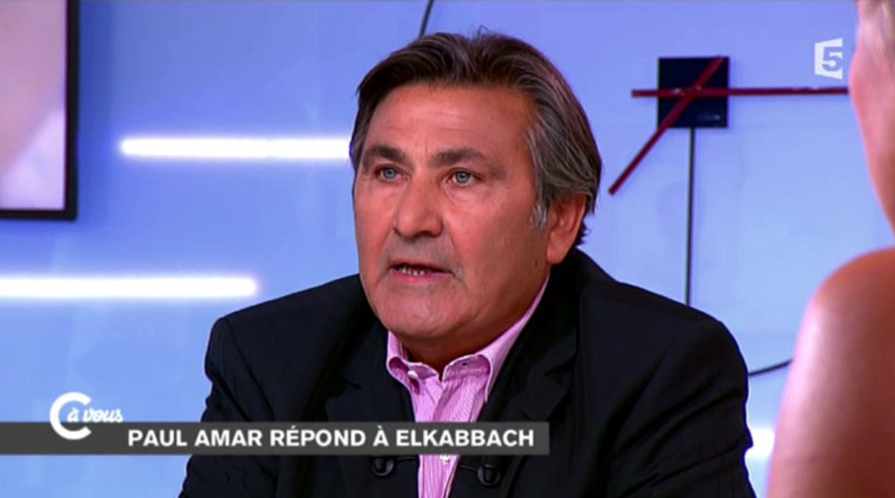 Paul Amar tacle Jean-Pierre Elkabbach dans C à Vous