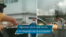 Una más de montachoques, ahora atacan a una familia en Toluca