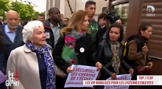 Carla Bruni et Valérie Trierweiler mobilisées pour les lycéennes enlevées au Nigeria