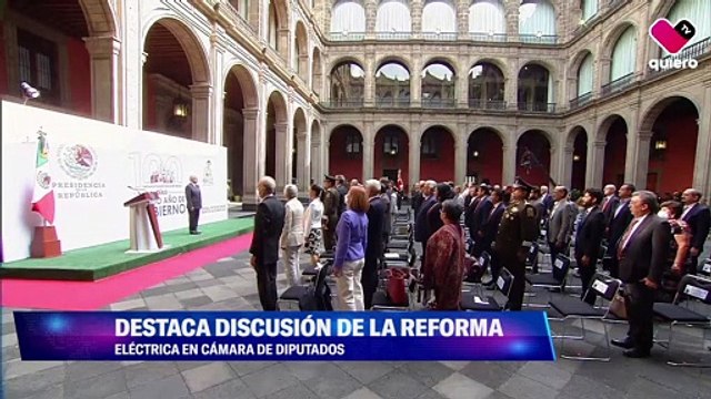 Andrés Manuel López Obrador mandó mensaje por los 100 días de su cuarto año de gobierno