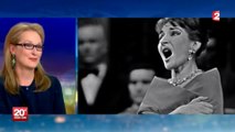 Meryl Streep très émue en écoutant Maria Callas dans le 20h de Laurent Delahousse