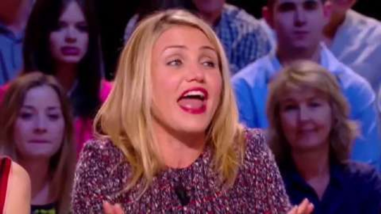 Quand Cameron Diaz parle de poils pubiens dans Le Grand Journal de Canal +