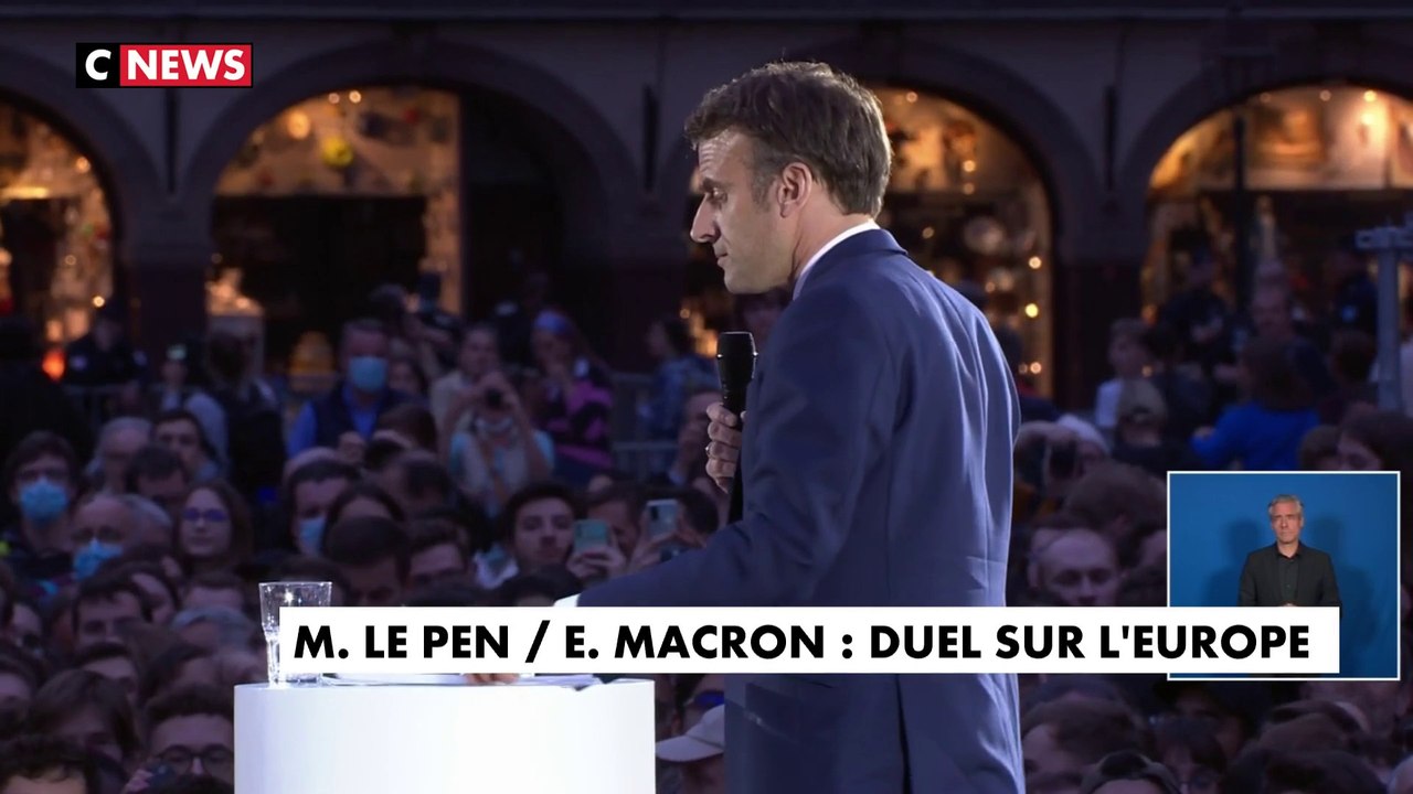 L'Europe au cœur du duel entre Emmanuel Macron et Marine Le Pen