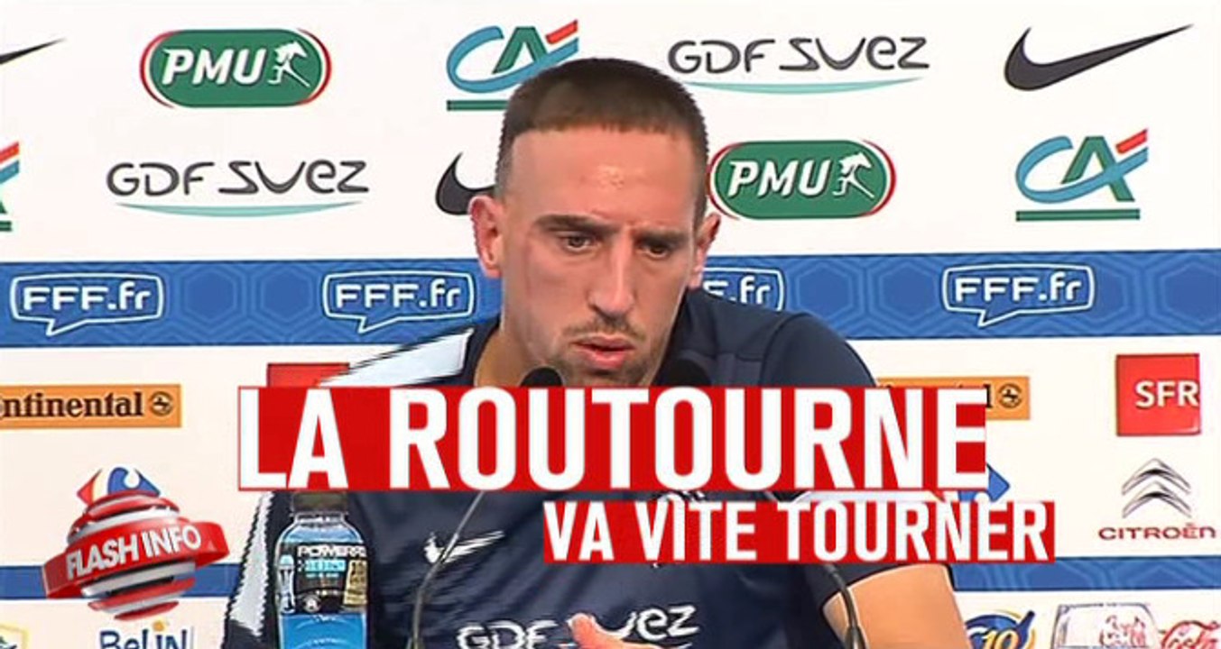 "La routourne va vite tourner" : la phrase de Franck Ribéry qui fait le buzz