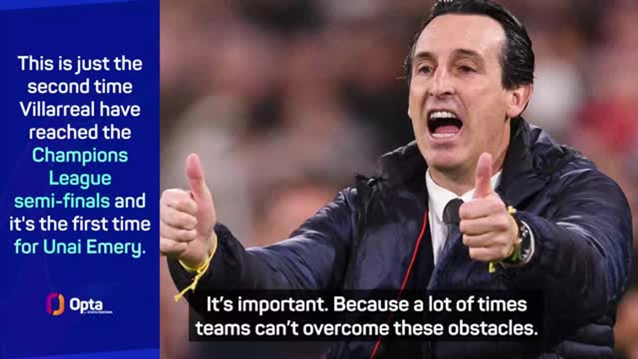 Emery savours second big scalp after Villarreal beat Bayern