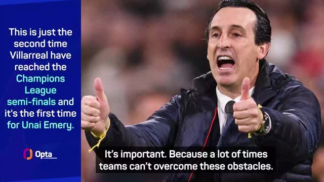 Emery savours second big scalp after Villarreal beat Bayern