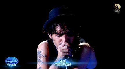Soan sur le plateau de la Nouvelle Star ... sans public !