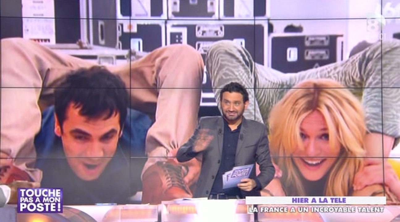 Touche pas à mon poste tacle Alex Goude et Sandrine Corman