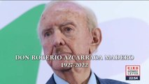 Murió Rogerio Azcárraga Madero, presidente fundador de Grupo Fórmula