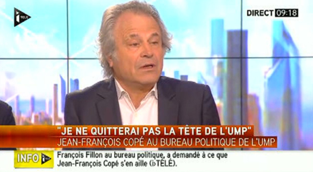 Pour Franz-Olivier Giesbert, Jean-François Copé "va disparaître dans les égouts"
