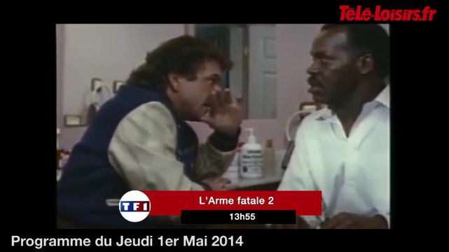 La Speakerine revisite L'Arme fatale 2 (programmes du 1er mai)
