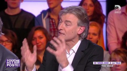 Gilles Verdez s'énerve à propos de The Voice dans Touche pas à mon Poste !